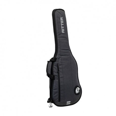 Housse Guitare Electrique 3/4 Ritter Davos Noir