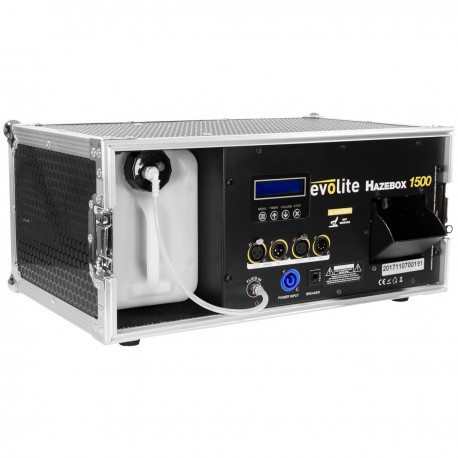 Machine à brouillard professionnelle 1500W en Flightcase - Evolite