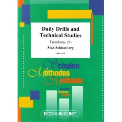 Daily Drills & Studies - Trombone - Schlossberg Max