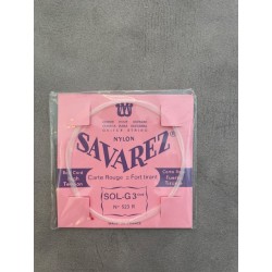 Savarez Sol G3 - carte rouge fort tirant - LIQUIDATION50%