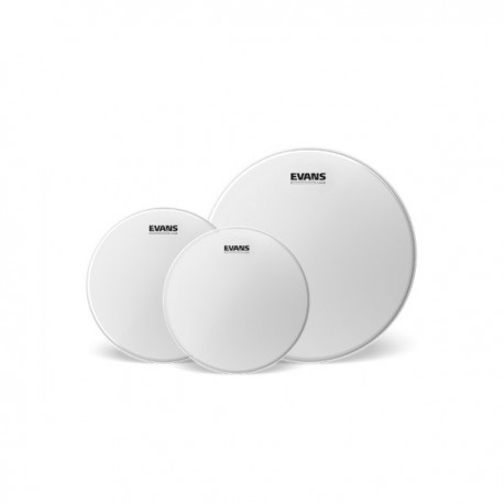 Peau 10-12-14" EVANS UV2 sablées pour toms - Pack
