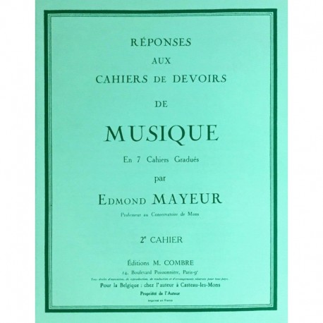 Devoirs de musique - Réponses cahier 1 - liquid7590