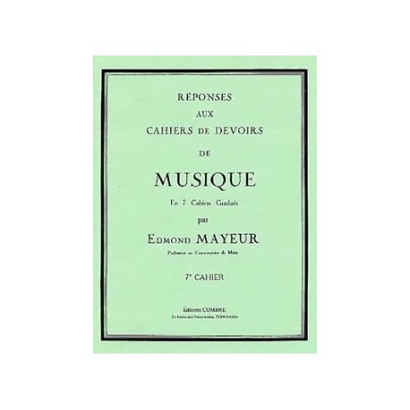 Devoirs de musique - Réponses cahier 7 - liquid7590