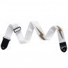 Sangle Gibson Nylon Lightning Bolt White - Strap