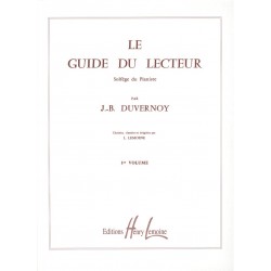 Guide du lecteur Vol.1 - Piano - Duvernoy