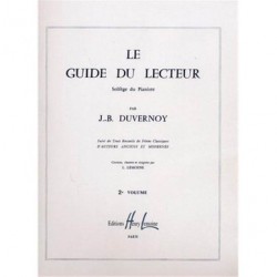 Guide du lecteur Vol.2 - Piano - Duvernoy
