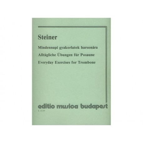 Alltägliche Übungen Für Posaune - Steiner