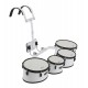Harnais 4 toms BASIX - Blanc