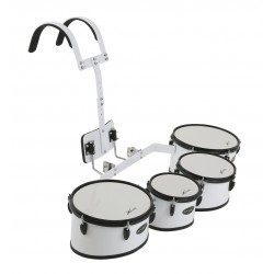 Harnais 4 toms BASIX - Blanc