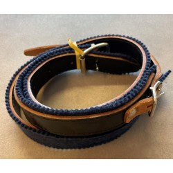 Bretelle Accordéon cuir - à la pièce - Schwytzois - LIQUID7590