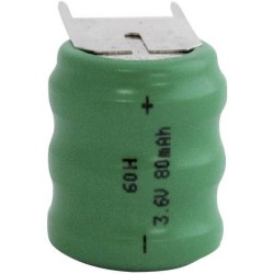 Batterie Rechargeable NiMH  (accu) 3.6v 80mAh EMMERICH
