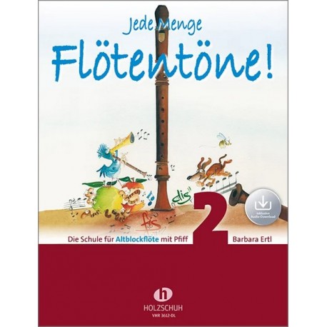 Flötentöne 2 - Flûte Alto - Audio en ligne