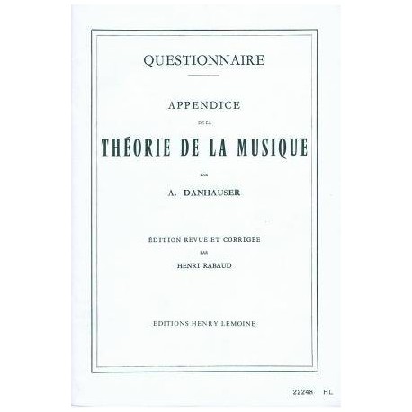 Théorie de la musique A. Danhauser - LIQUID7590