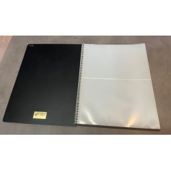 Cahier fourres plastiques pour partitions A4 et A5