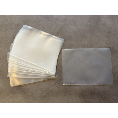 10× Fourre transparente A5 - 210×148mm - Défilé