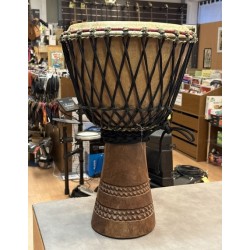 Djembé Senegal Ø32cm × 62cm - Occasion