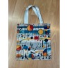 Sac en tissu portées notes de musique coloré