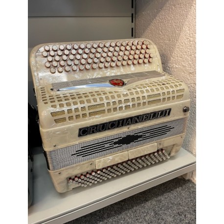 Accordéon Crucianelli 3 voix - 120 basses - Occasion