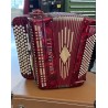 Accordéon Crucianelli 3 voix Rouge - 96 basses - Occasion