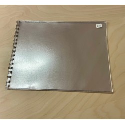 fourres transparentes reliées par anneaux - 5 fourres