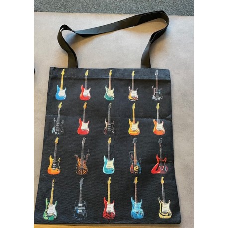sac bandoulière fourre-tout -guitares