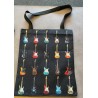 sac bandoulière fourre-tout -guitares