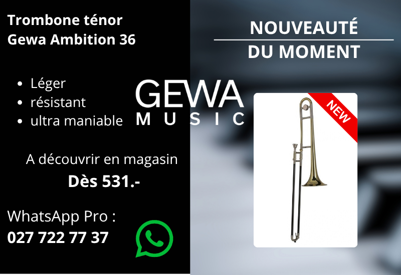 Trombone Gewa carbone