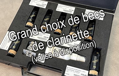 Becs clarinette